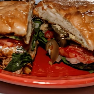 Ham and Cheese Torta