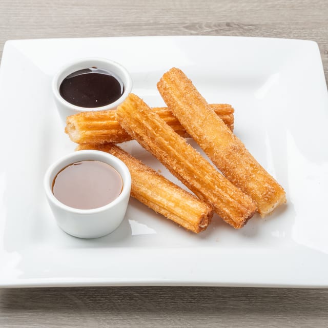 Cream Cheese Filled Churros.