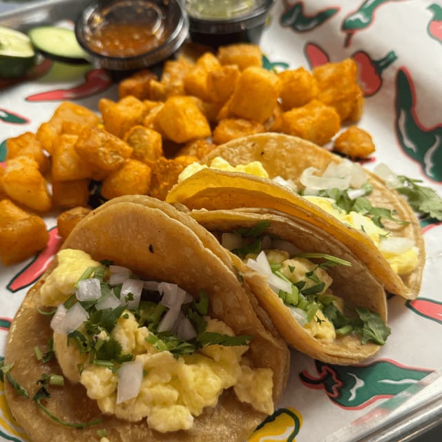 Breakfast Tacos.