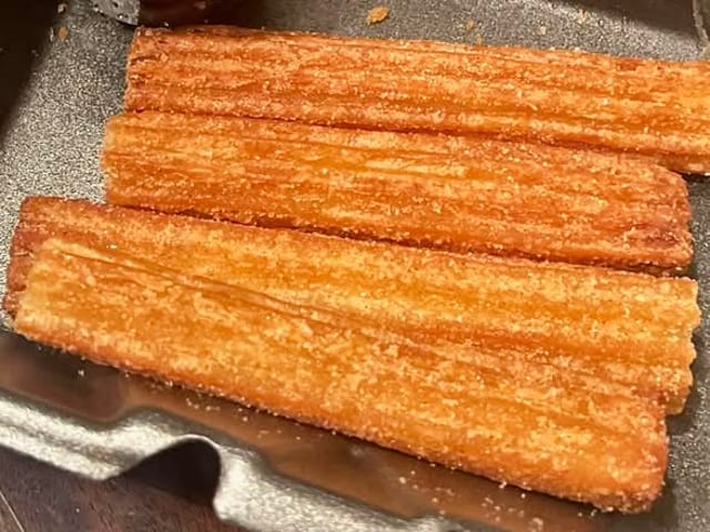 Cream Cheese-Filled Churros.